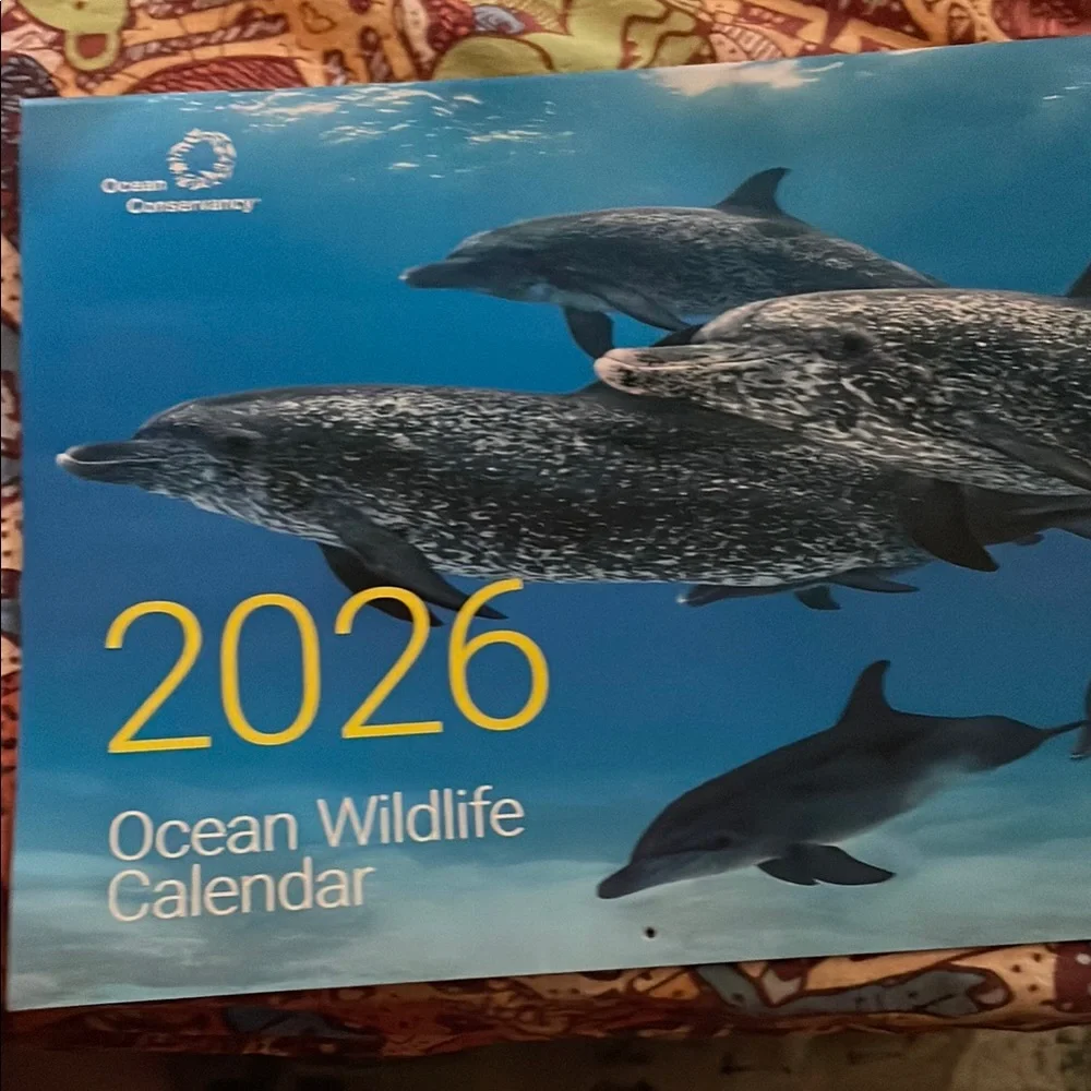 Ocean Wildlife Calendar 2026